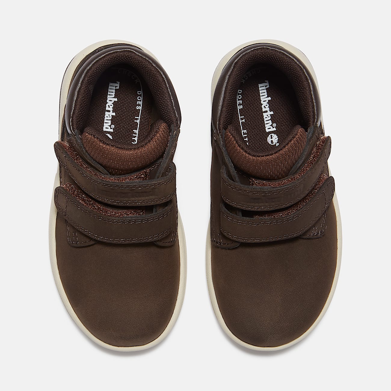 Toddle Tracks Hook  Loop Boot for Toddler in Dark Brown TBL Brown ALT2