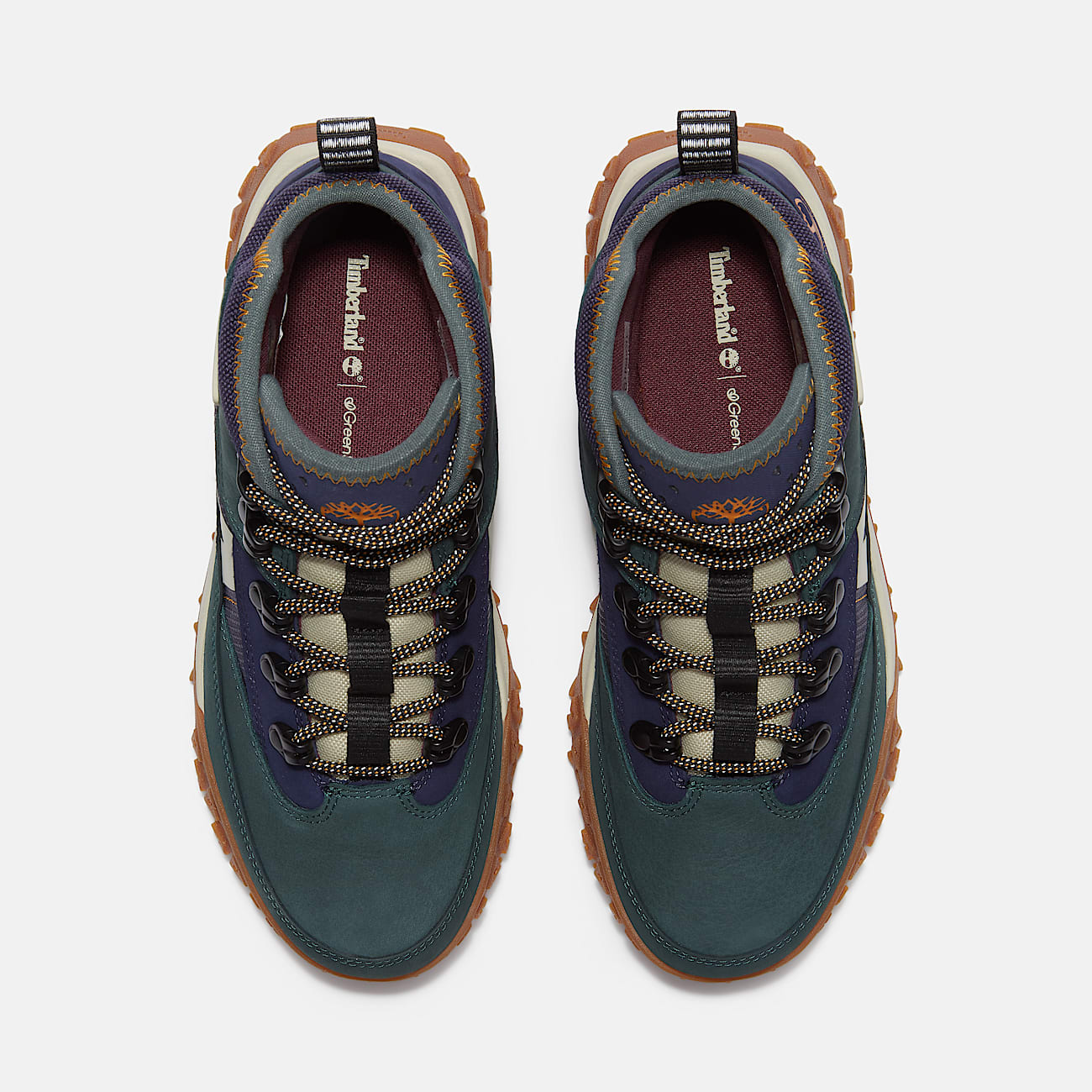 GreenStride Motion 6 Mid Waterproof Trainer for Junior in Dark Green TBL Green ALT2