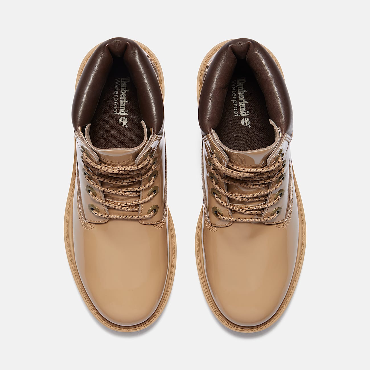 Timberland Premium 6Inch Waterproof Boot for Women in Light Brown TBL Brown ALT2