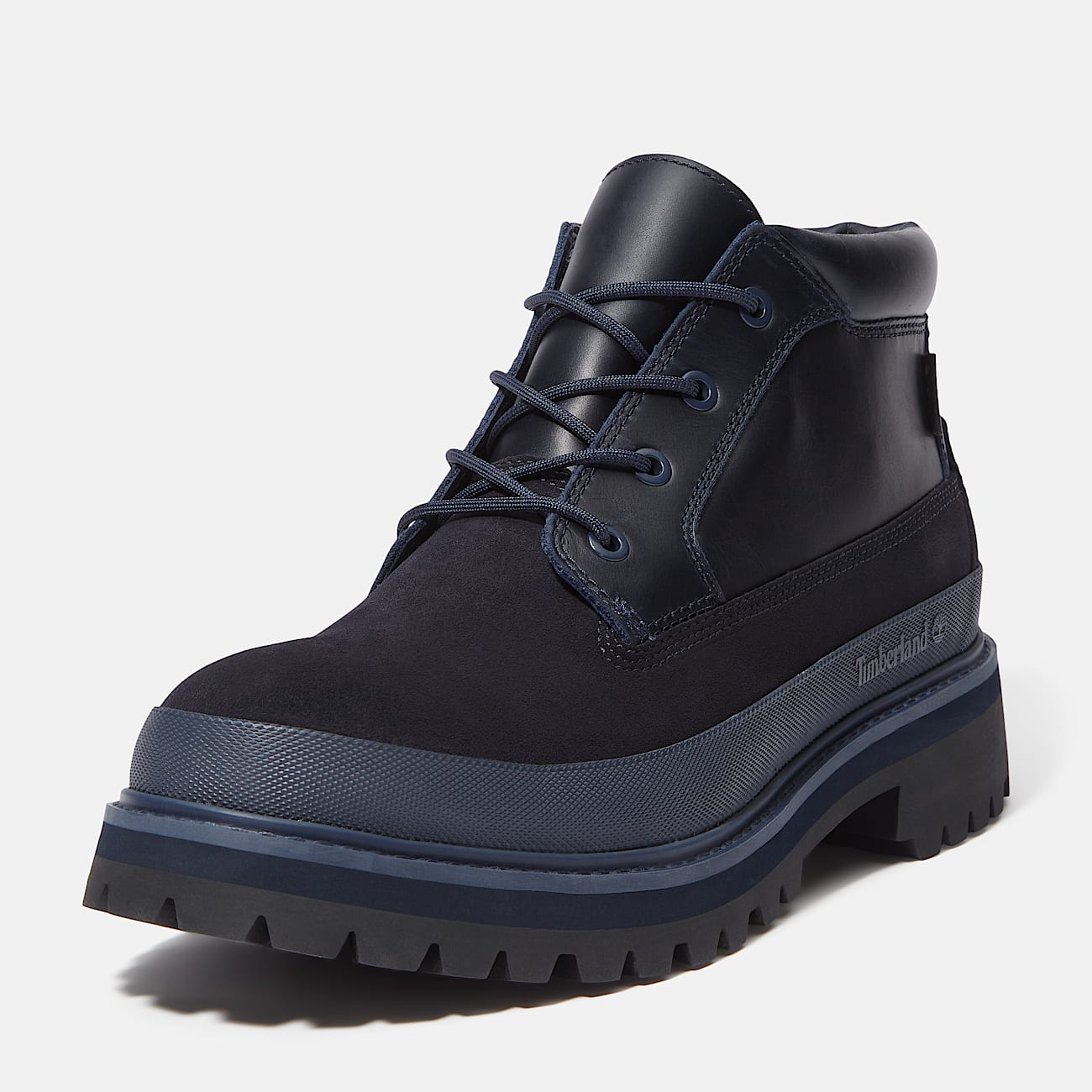 Timberland Premium GORETEX Chukka Boot for Men in Dark Blue TBL Blue ALT9