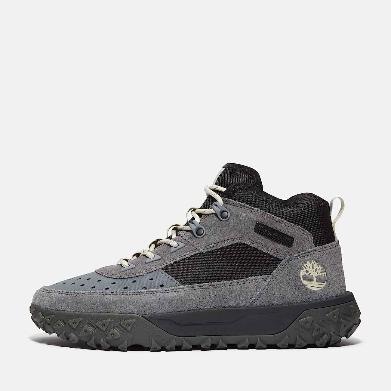 Greenstride Motion 6 Mid Trainer for Men in GreyBlack TBL Grey ALT8