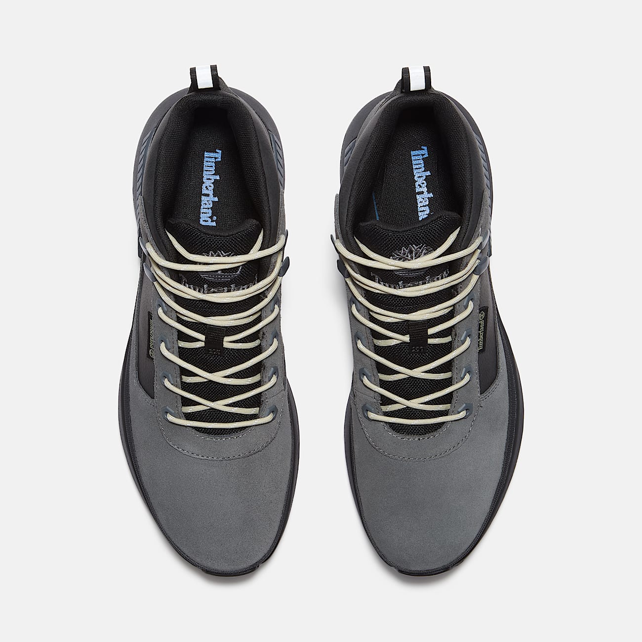 Halbhoher Field Trekker Sneaker für Herren in Grau/Dunkelblau - 2