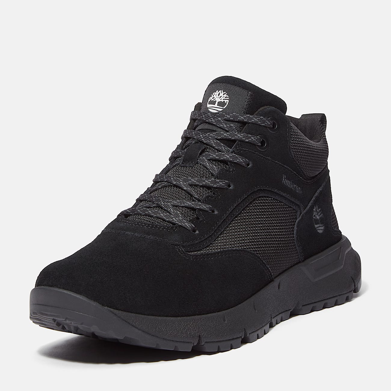 Voyager Park Mid Trainer for Men in Black TBL Black ALT9