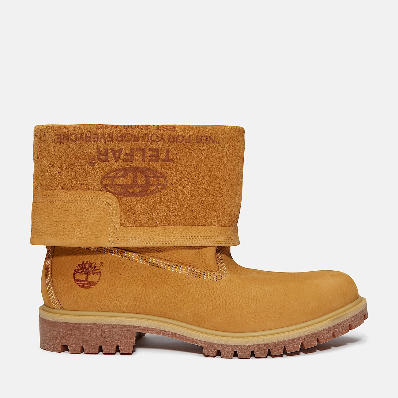 Timberland® x Telfar Mid Premium Pull-On Boot in Yellow