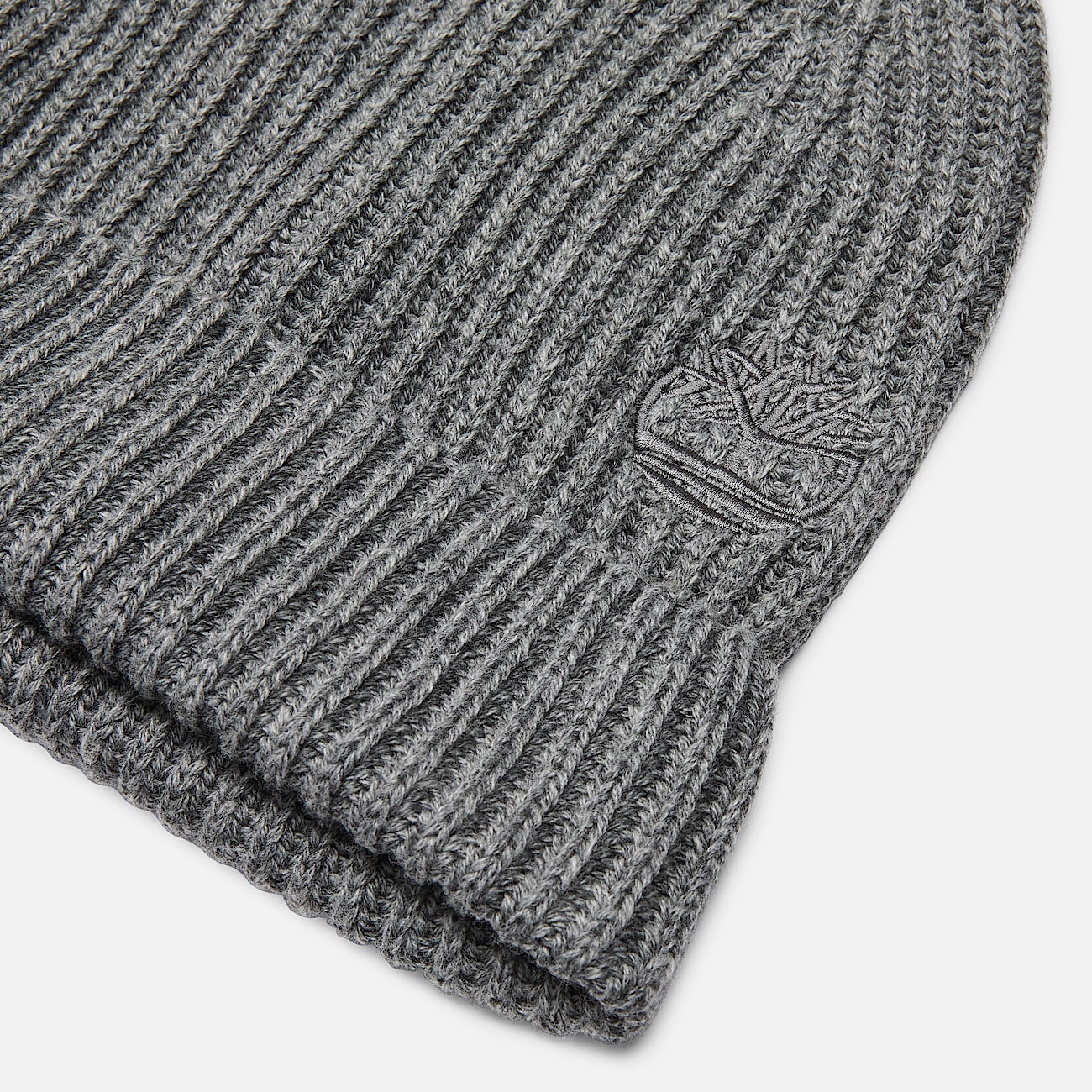 Wool Blend Beanie in Dark Grey TBL Grey ALT1
