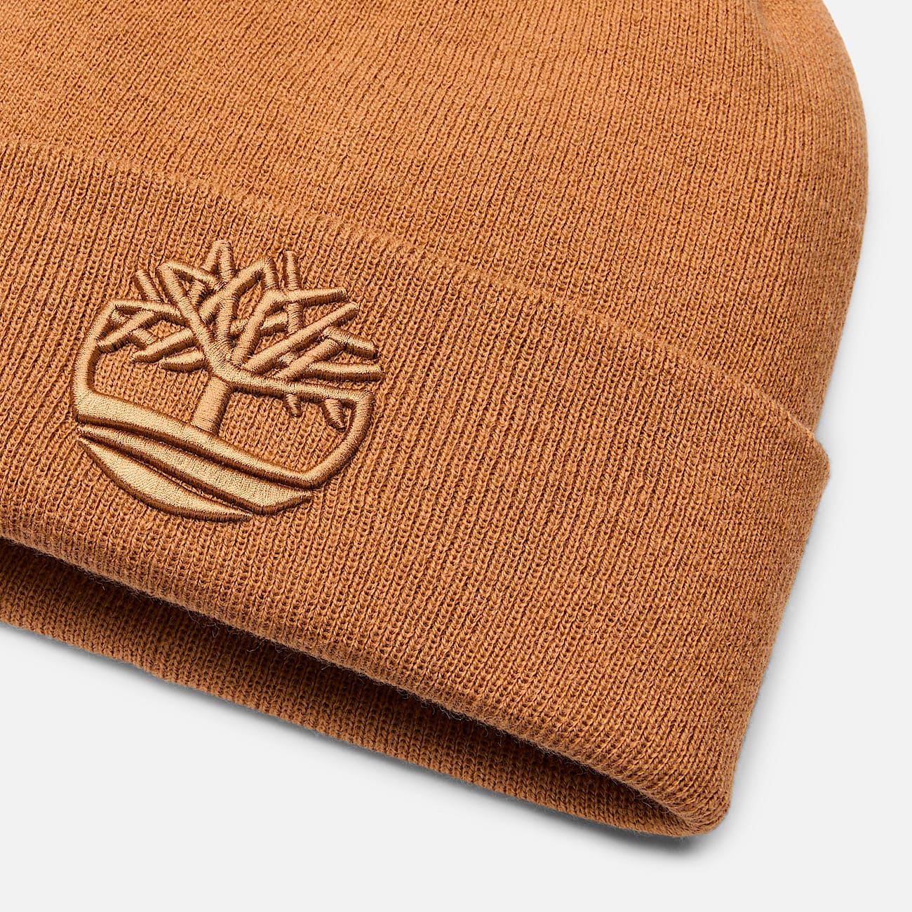 Beanie met 3D-borduursel in Geel - 2