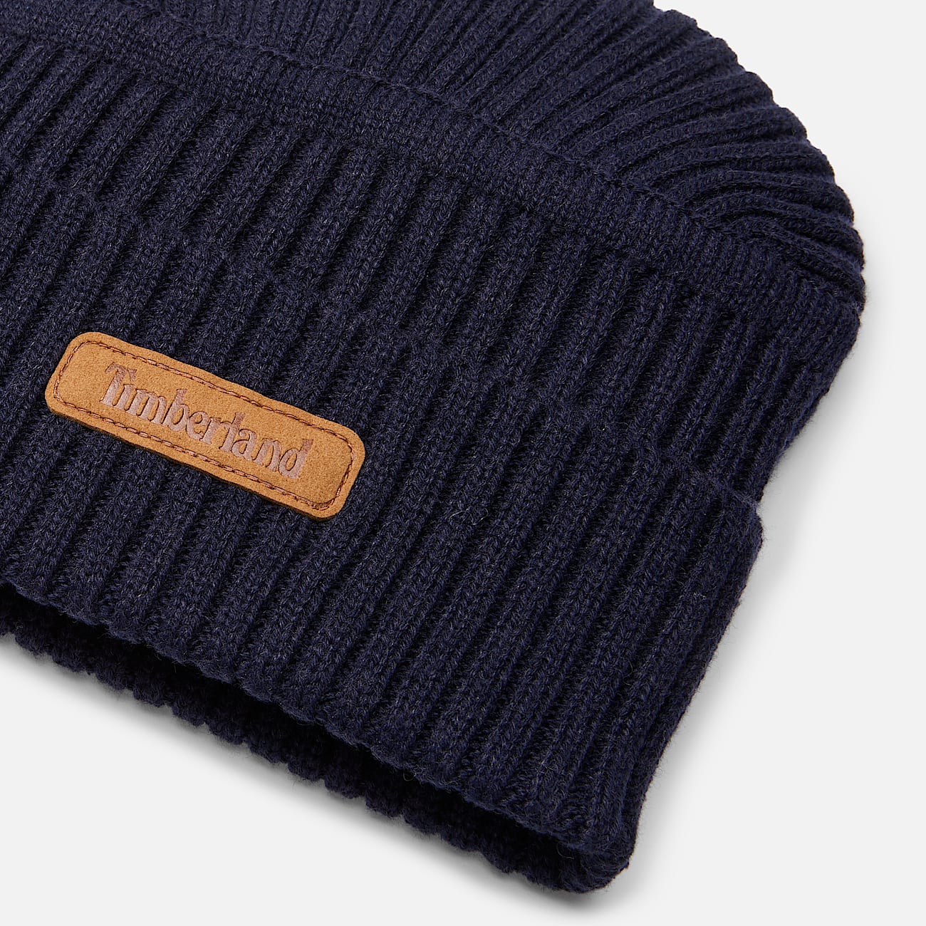 Gulf Beach Ribbed Beanie in Dark Blue TBL Blue ALT1