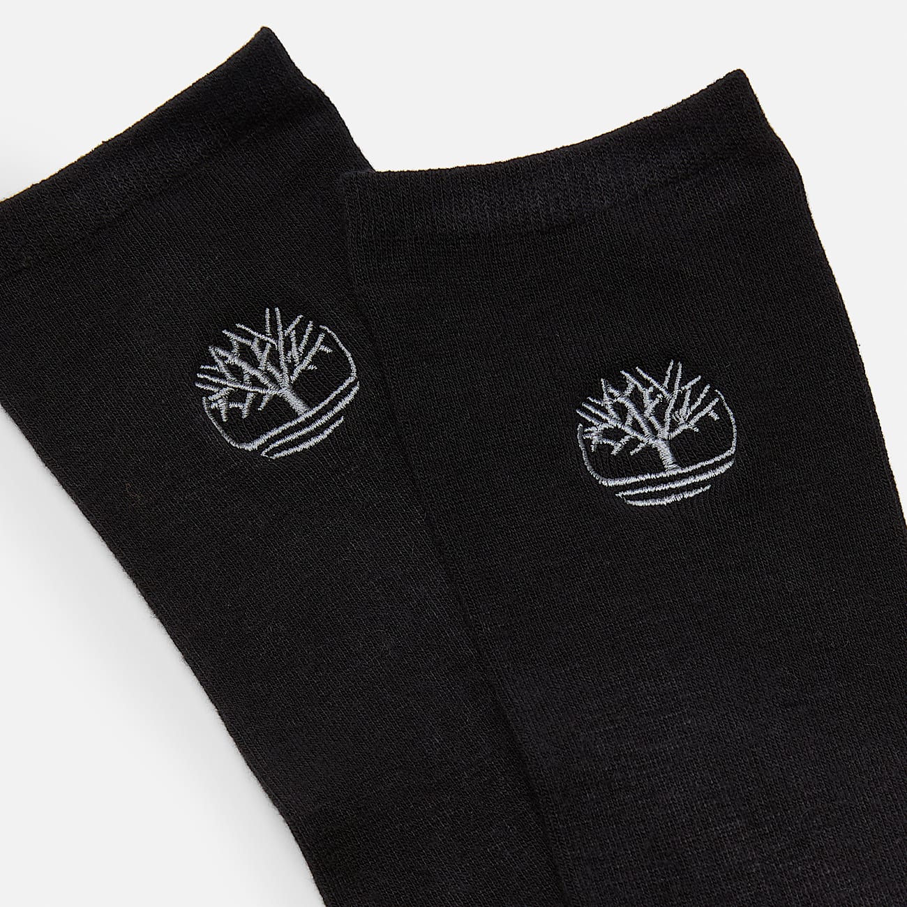 Timberland 2Pack Lightweight Thermal Crew Sock for Women in Black TBL Black ALT1