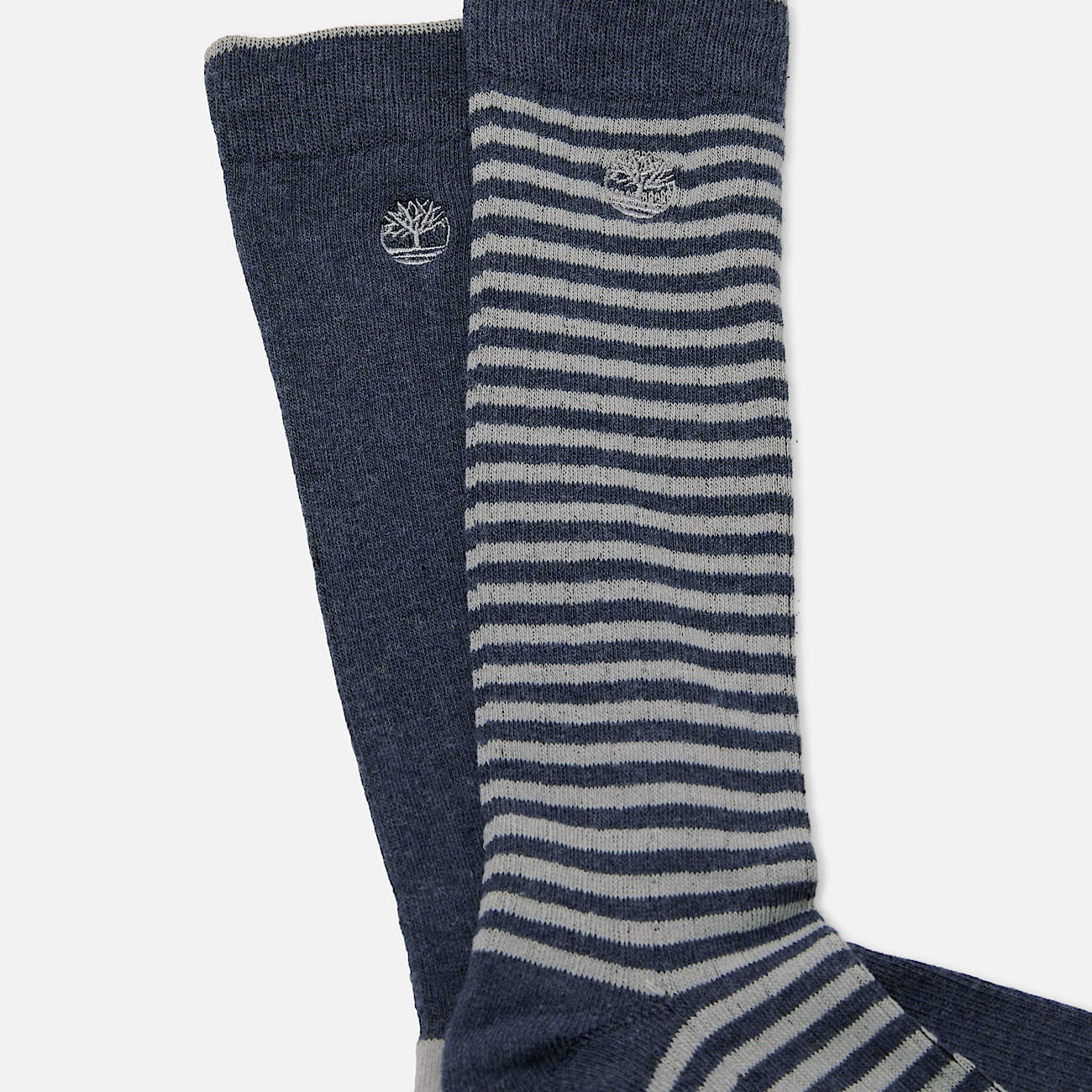 Timberland 2Pack Danforth OvertheCalf Sock for Men in Dark Blue TBL Blue ALT1