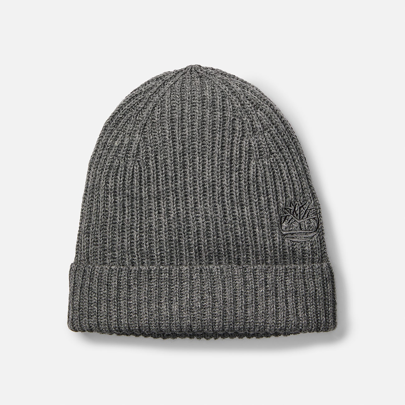 Wool Blend Beanie in Dark Grey TBL Grey HERO
