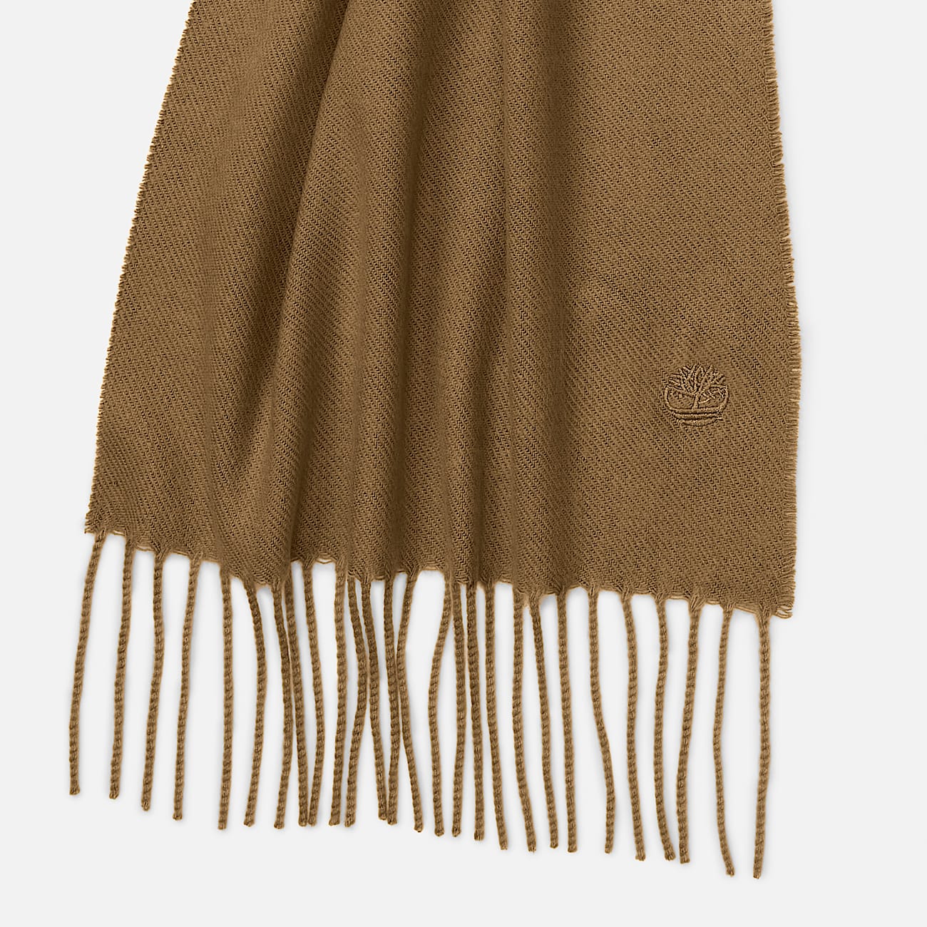 Solid Woven Scarf in Yellow - 3