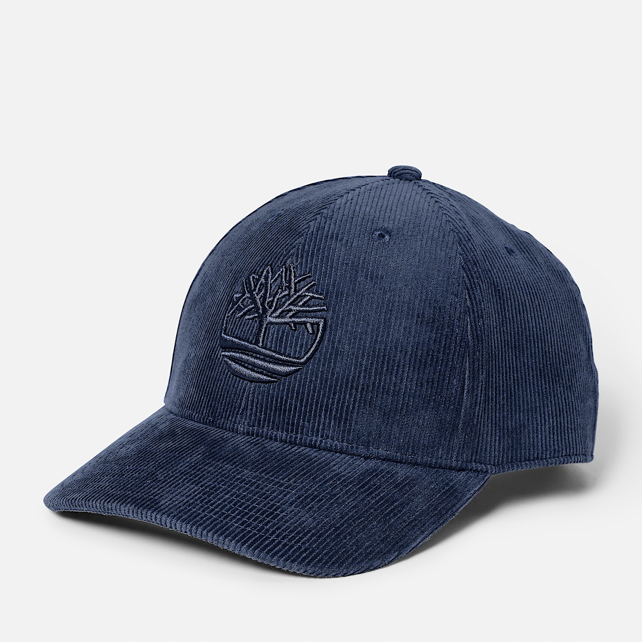 Corduroy Baseball Cap for Men in Dark Blue TBL Blue HERO