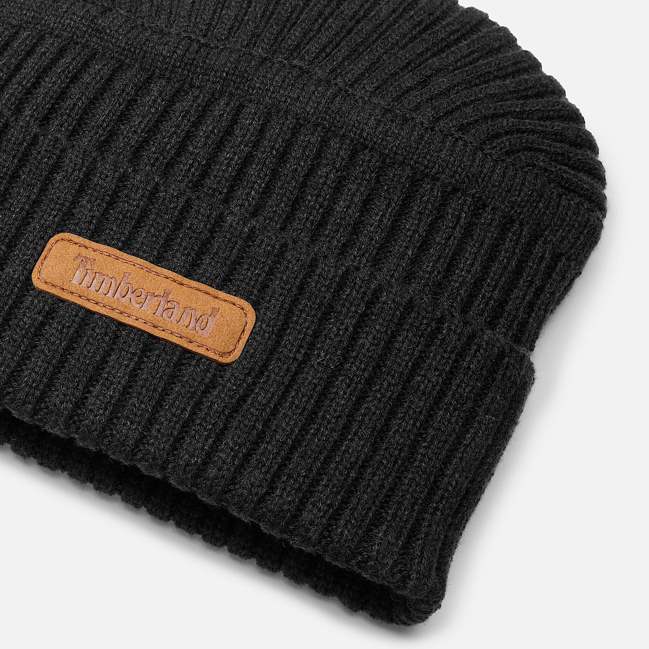 Gulf Beach Geribde Beanie in zwart - 2