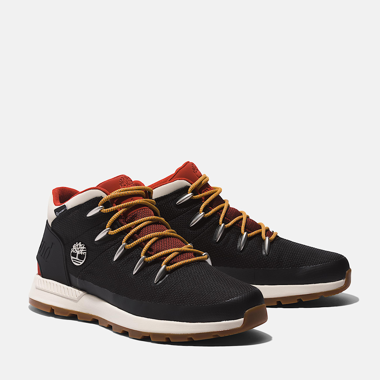 Sprint Trekker Mid Waterproof Trainer for Men in Black TBL Black ALT4