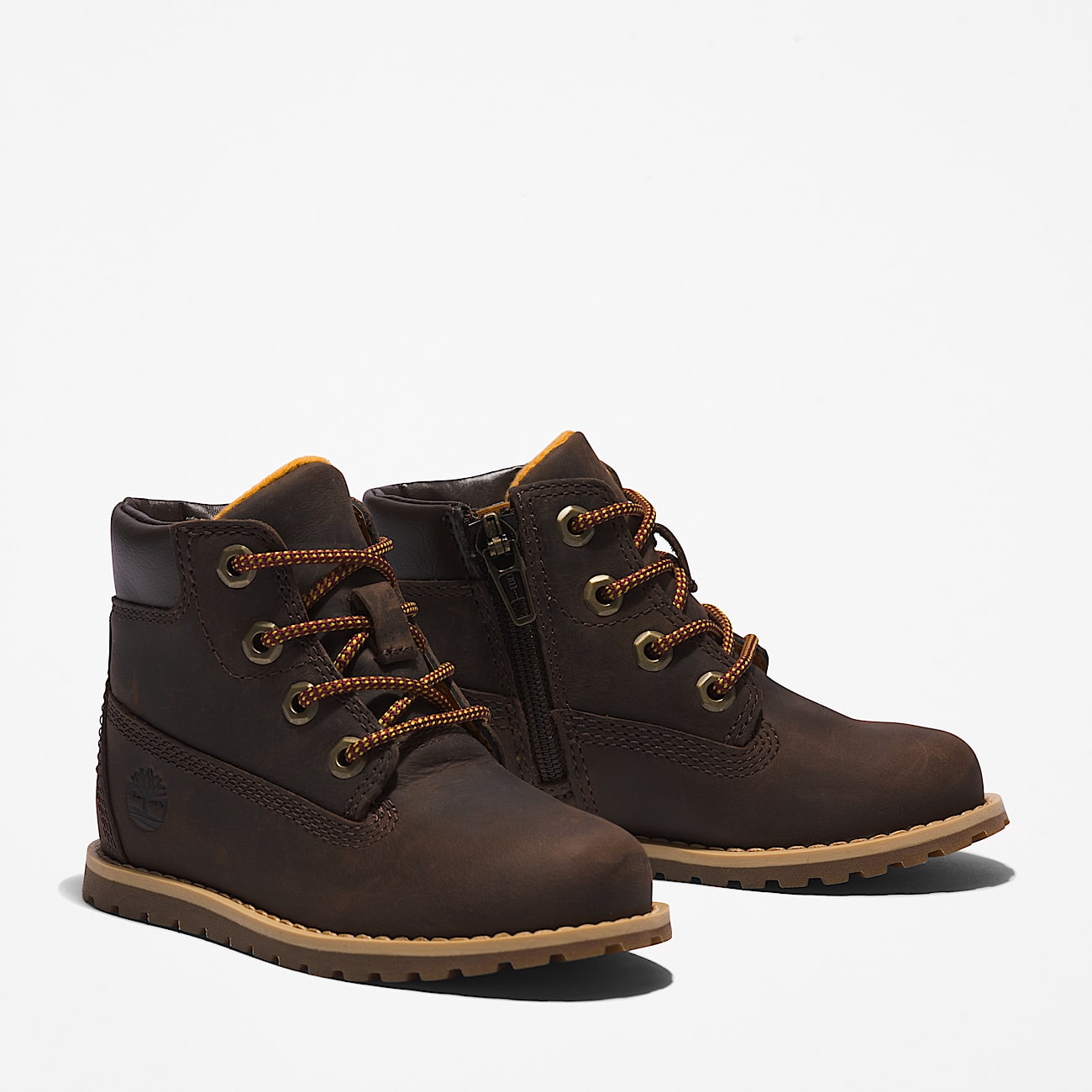 Scarponcino con Zip Laterale Pokey Pine da Bambino dal 20 al 30 in marrone scuro TBL marrone ALT3