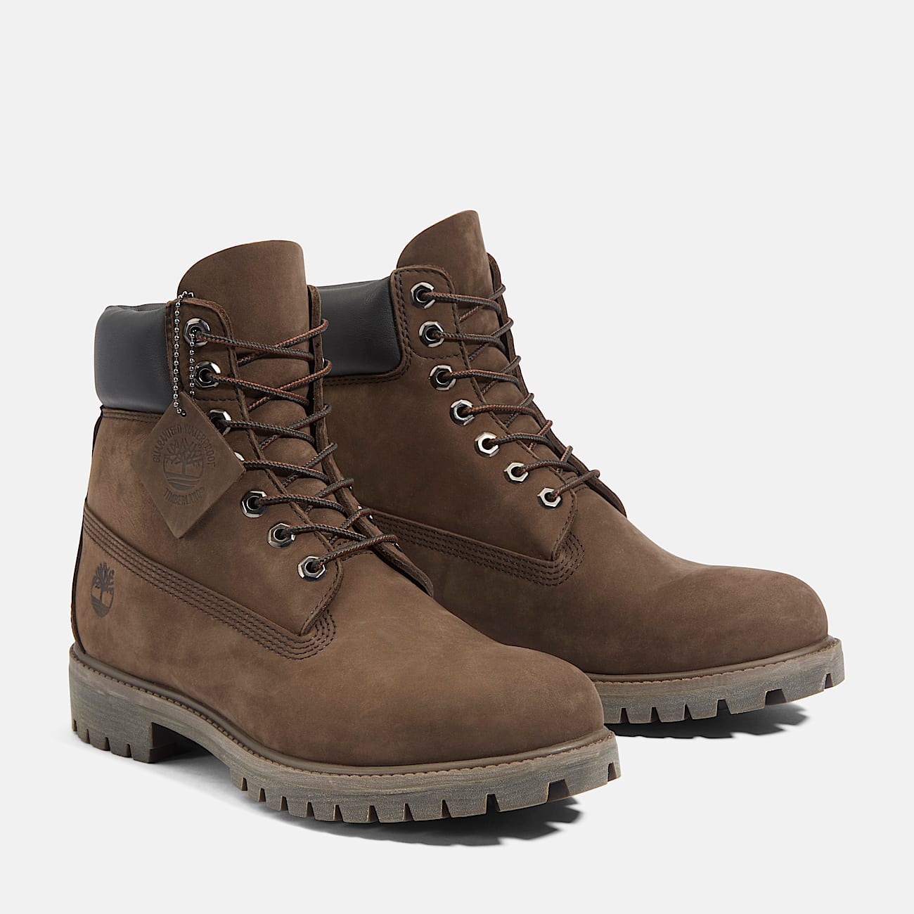 Wasserdichter Timberland Premium 6Inch Boot fr Herren in Braun TBL Braun ALT3