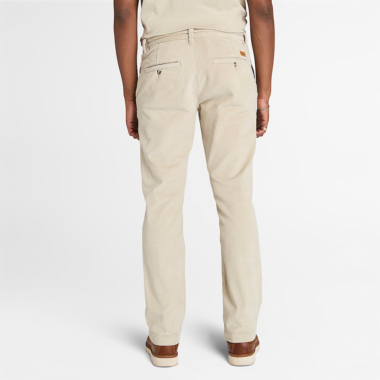Pantalon en velours côtelé Claremont pour homme en gris - 4