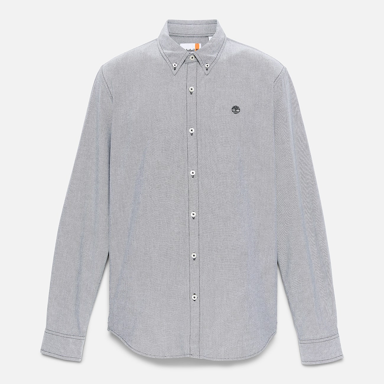 Chemise oxford pour homme en noir - 5