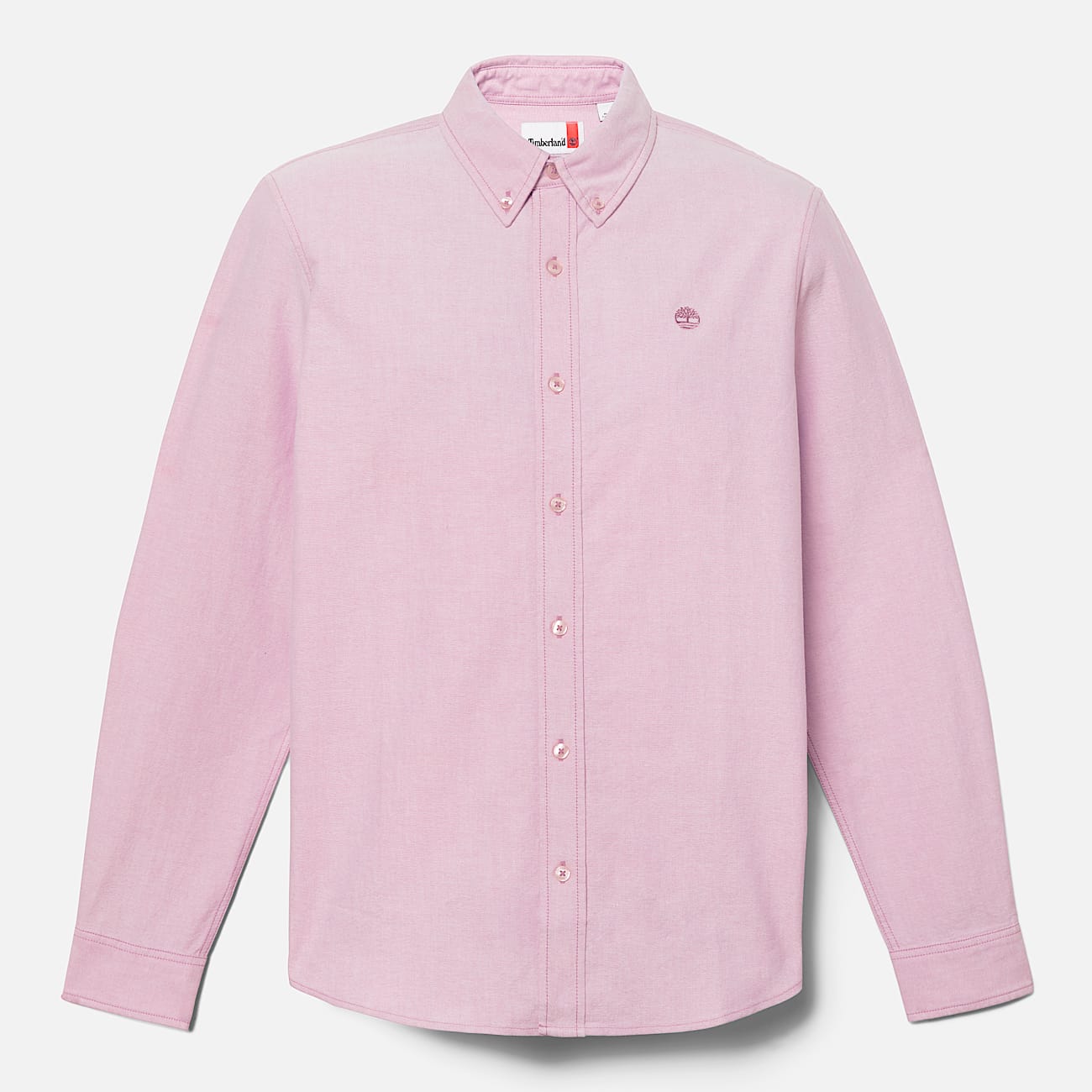Chemise oxford pour homme en rose - 5