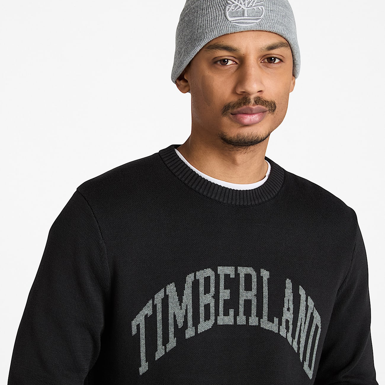 Timberland Graphic Jumper for Men in Black TBL Black ALT2