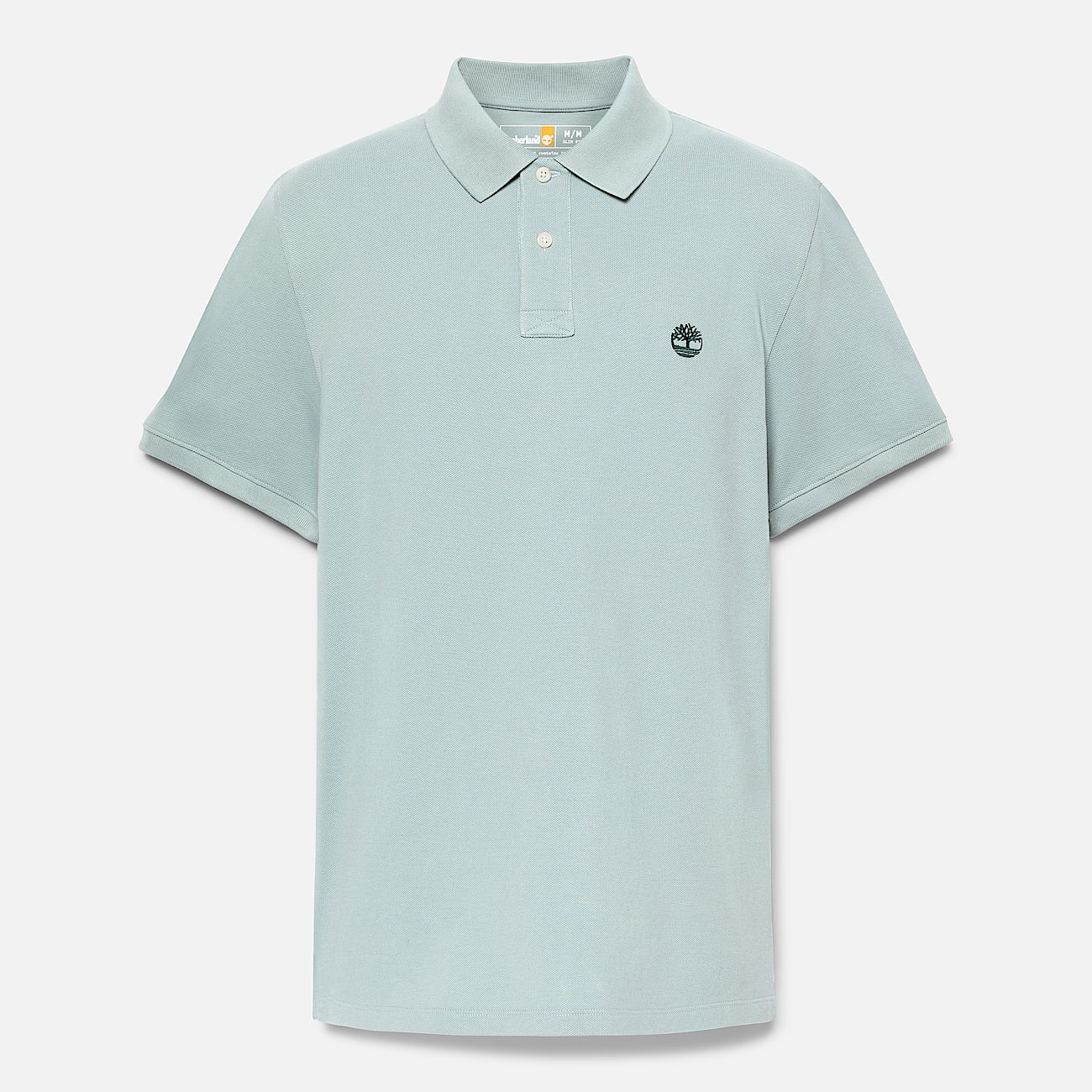 Millers River Pique ShortSleeve Polo for Men in Grey TBL Grey ALT10