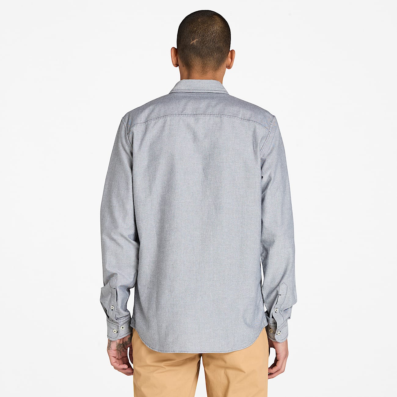 Oxford Shirt for Men in Black TBL Black ALT9