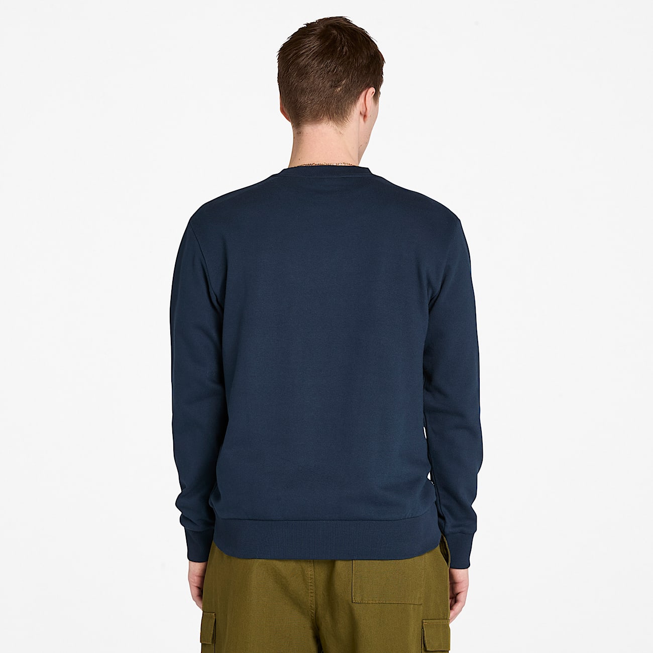 Sweat à col rond et motif saisonnier pour homme en bleu foncé - 4
