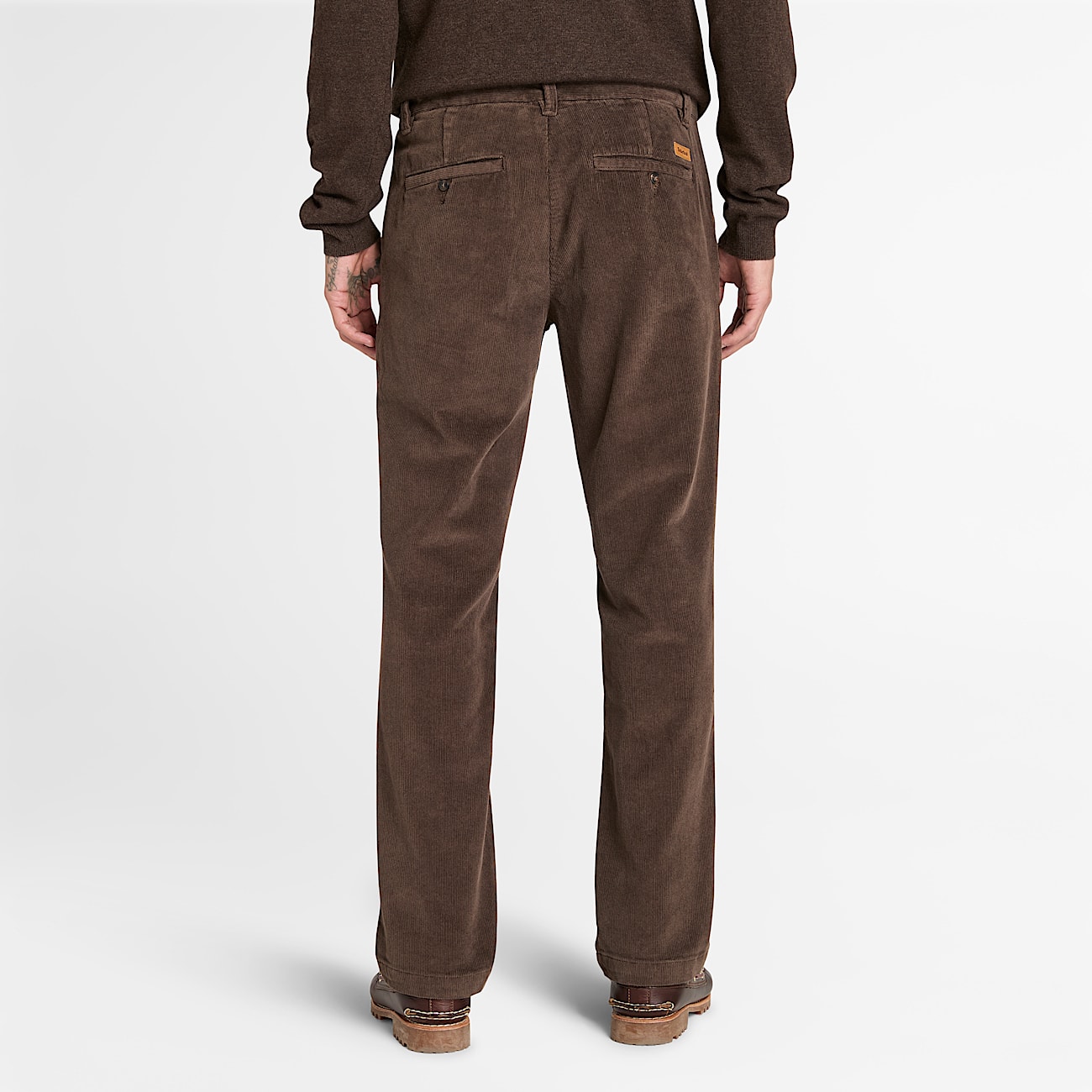 Claremont Corduroy Trouser for Men in Brown TBL Brown ALT9