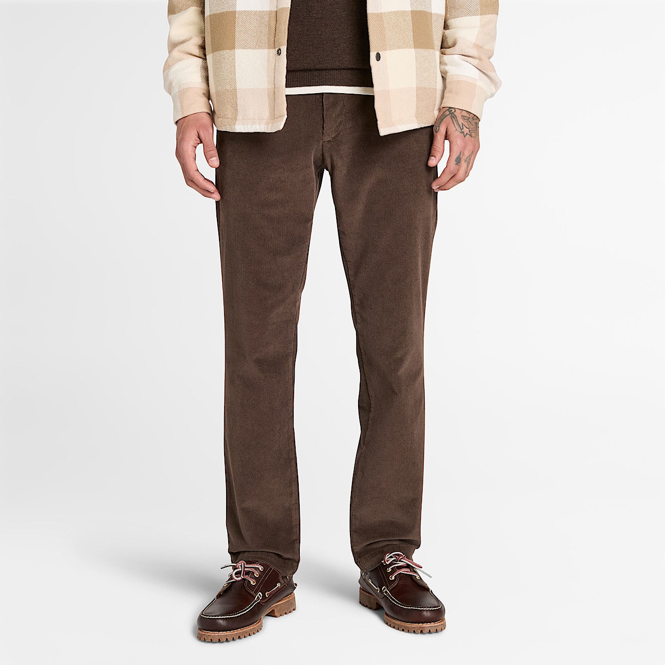 Claremont Corduroy Trouser for Men in Brown TBL Brown HERO