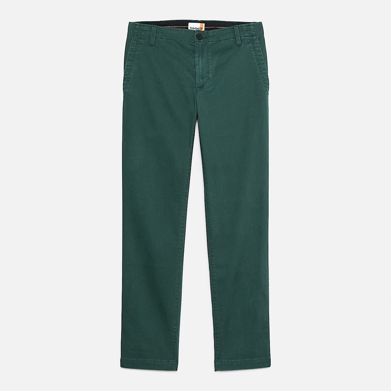 Topsfield Twill Slim Chino Trouser for Men in Dark Green - 4