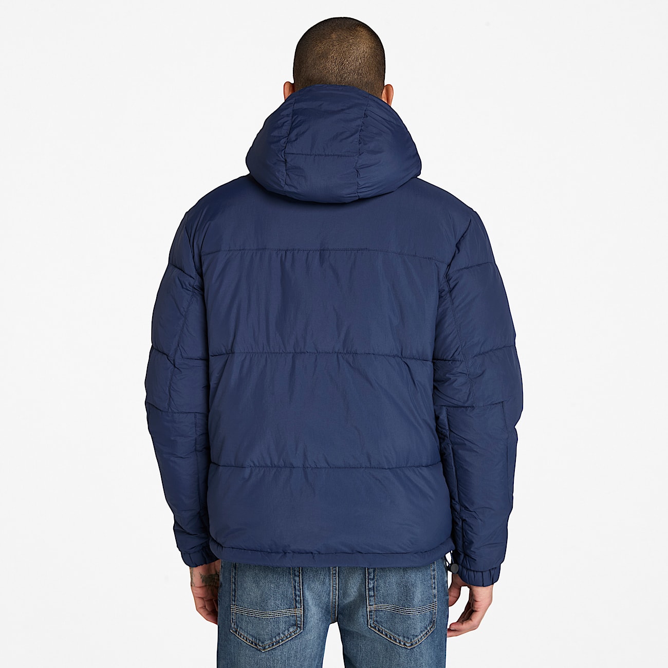 Doudoune déperlante durable pour homme en bleu foncé - 5
