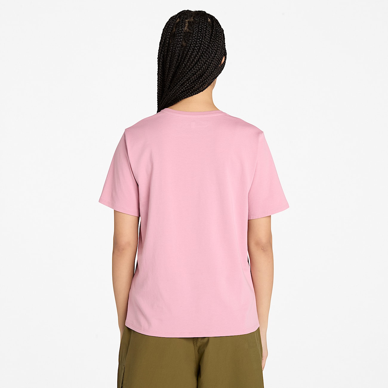 Dunstan ShortSleeve TShirt for Women in Pink TBL Pink ALT9