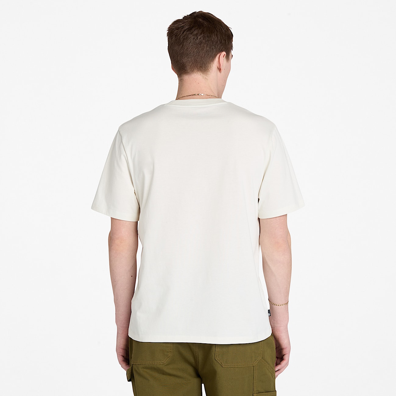 Hampton ShortSleeve TShirt for Men in White TBL White ALT9