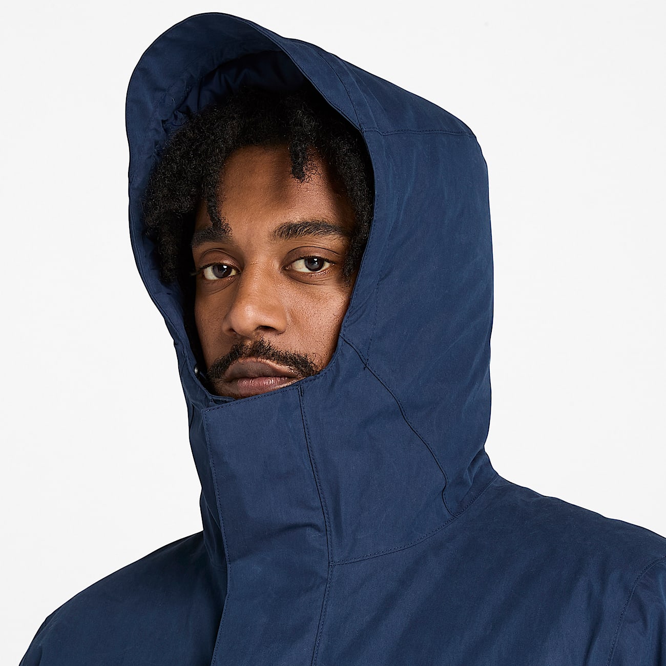 Wilmington Down Parka for Men in Dark Blue TBL Blue ALT3