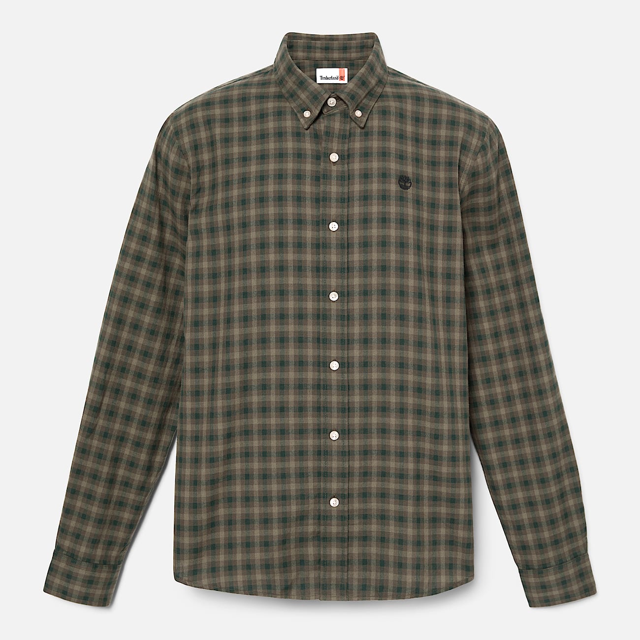 Solucell Air Gingham Shirt for Men in Dark Green TBL Green ALT10