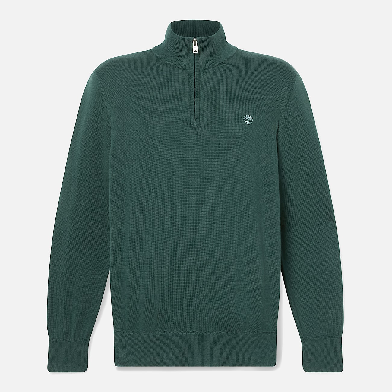 Williams River QuarterZip Jumper for Men in Dark Green TBL Green ALT10