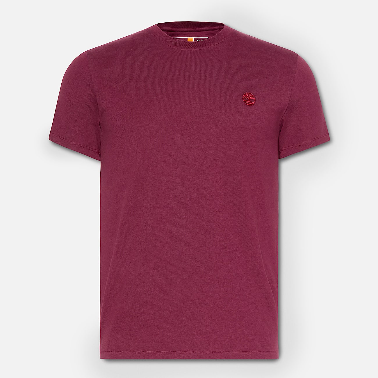 Dunstan River ShortSleeve TShirt for Men in Burgundy TBL Burgundy ALT10