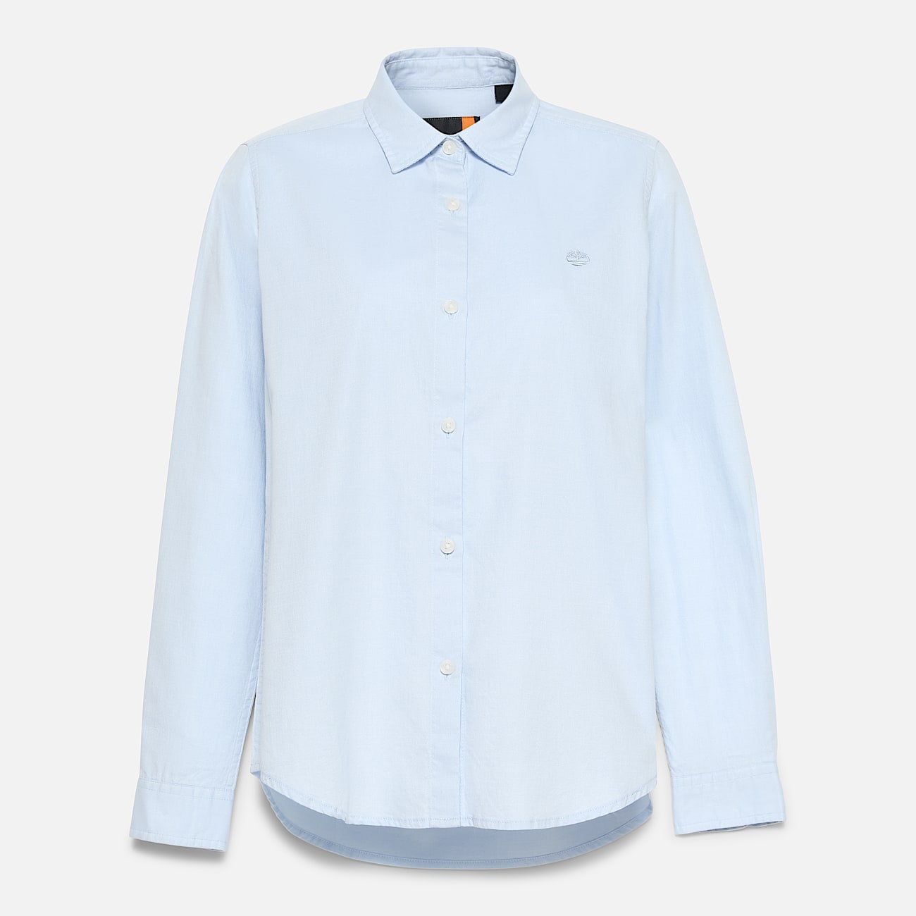 Timberland Oxford LongSleeve Shirt for Women in Blue TBL Blue ALT10