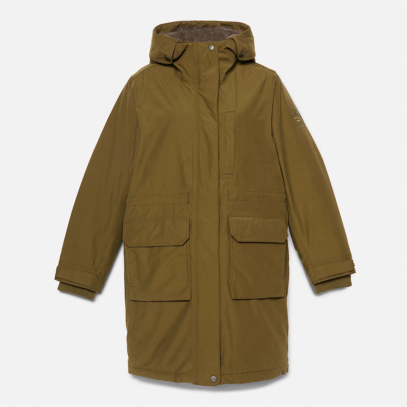 Timberland Waterproof Parka for Women in Dark Green TBL Green ALT10