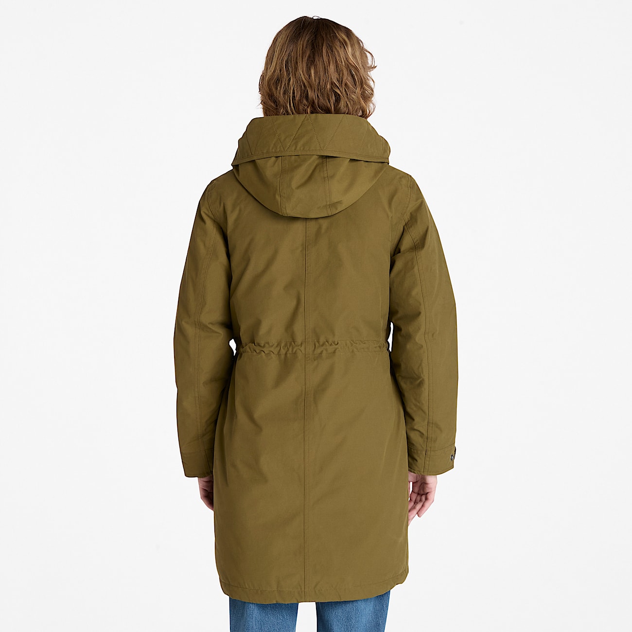 Timberland Waterproof Parka for Women in Dark Green TBL Green ALT9