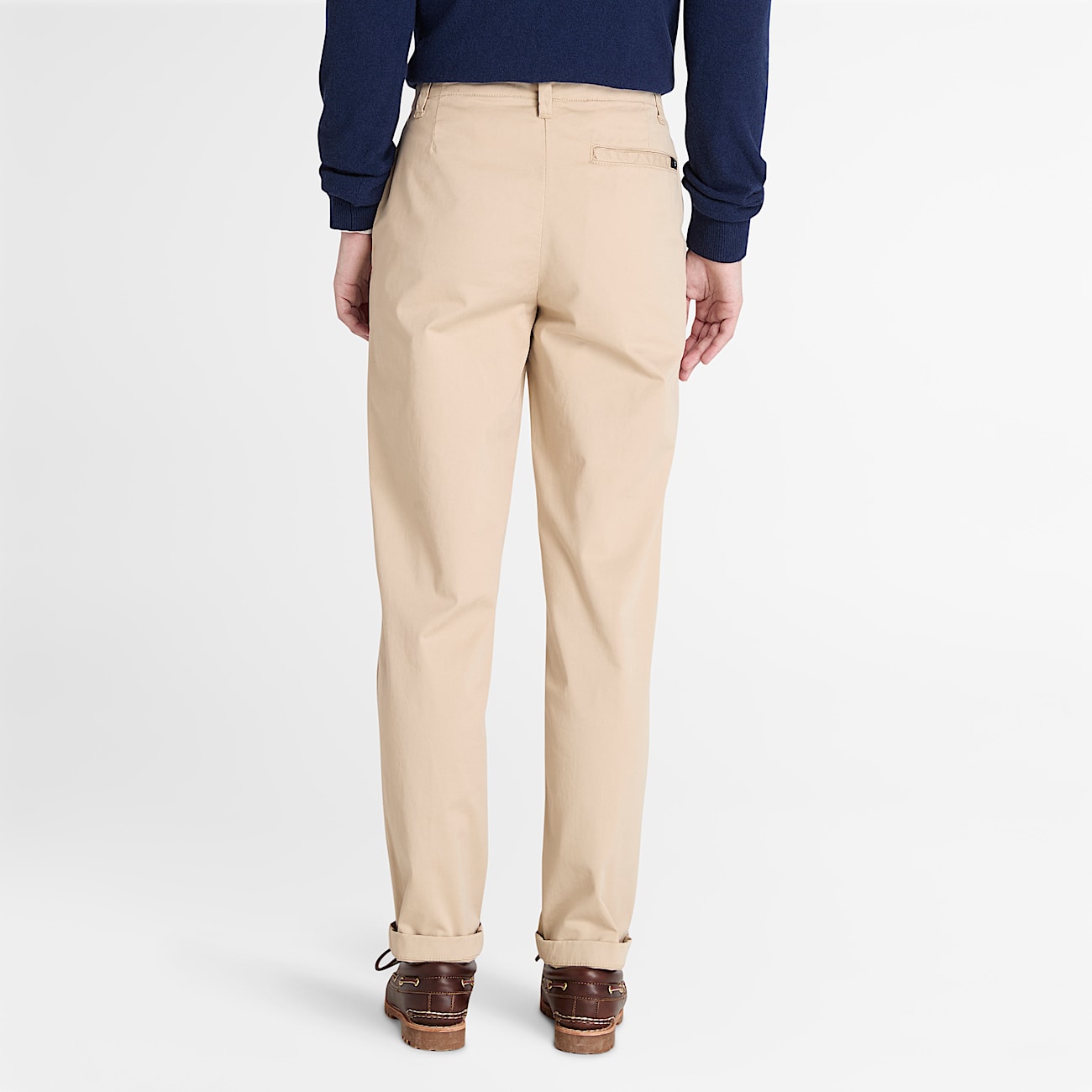 Pantalon chino slim Timberland pour femme en beige TBL beige ALT9