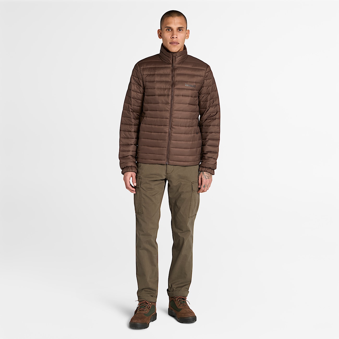 Timberland Brookline Twill Cargo Trouser for Men in Green TBL Green ALT1