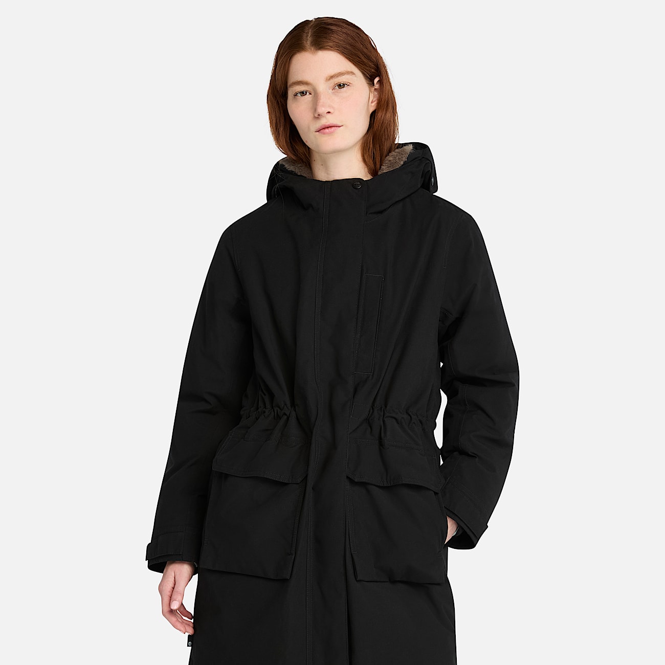 Timberland Waterproof Parka for Women in Black TBL Black HERO