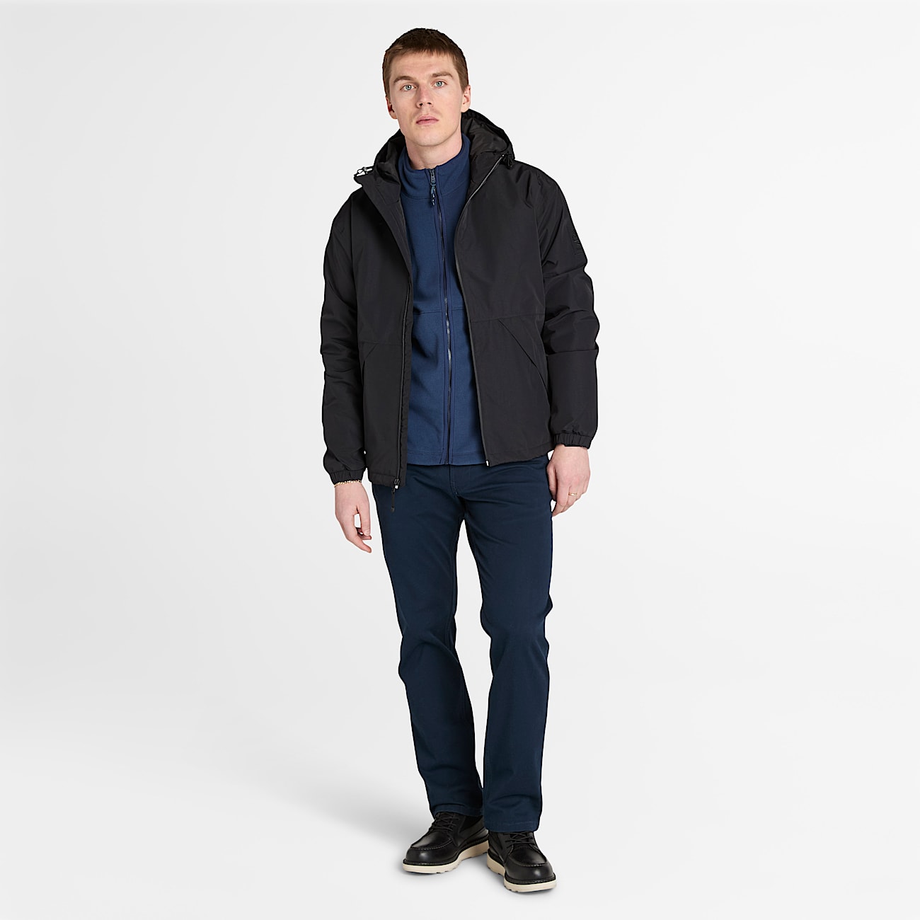 Winnick Waterproof Insulated Jacket for Men in Black TBL Black ALT1