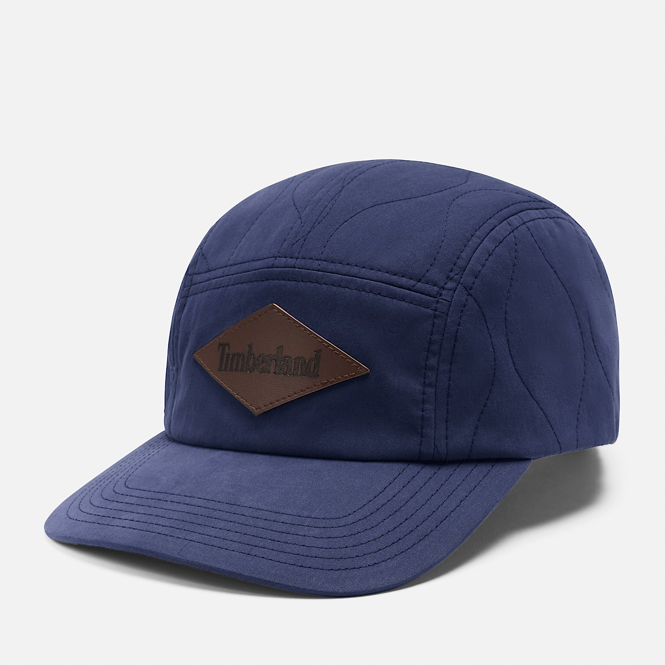 Overstitch Baseballcap in Dunkelblau - 1
