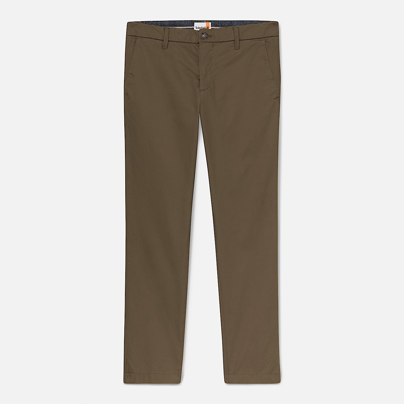 Claremont Twill Chino Slim Trouser for Men in Green TBL Green ALT10