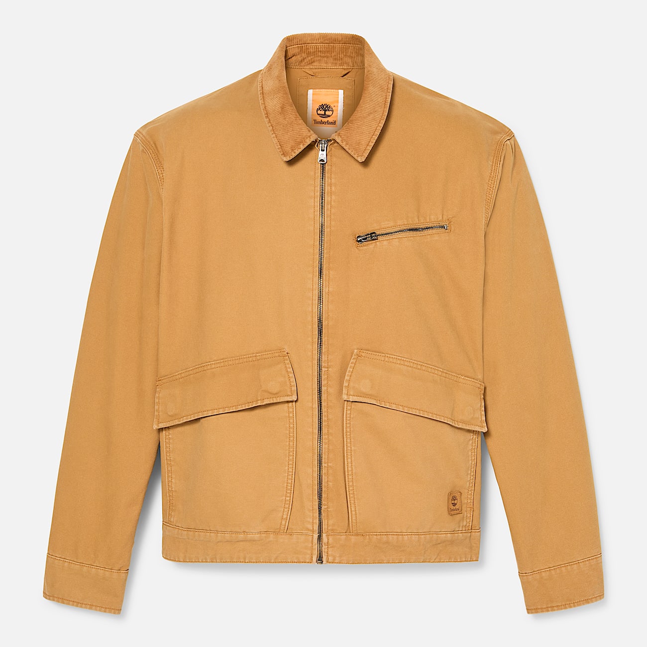 Strafford Jacke aus gewaschenem Canvas für Herren in Gelb - 6