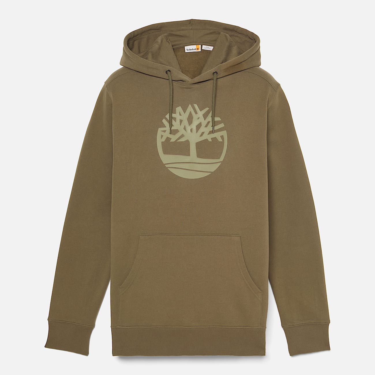 Kennebec River Tree Logo Hoodie for Men in Green TBL Green ALT10