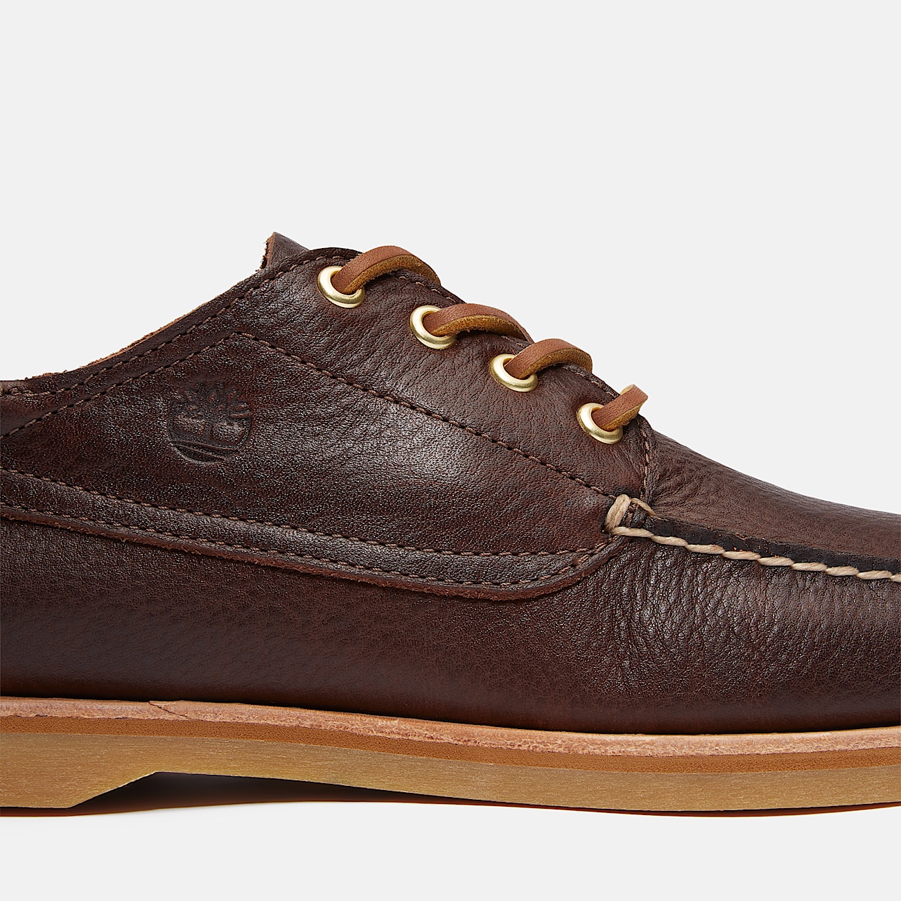 Handgefertigter Bootsschuh fr Herren in Dunkelbraun TBL Braun ALT7