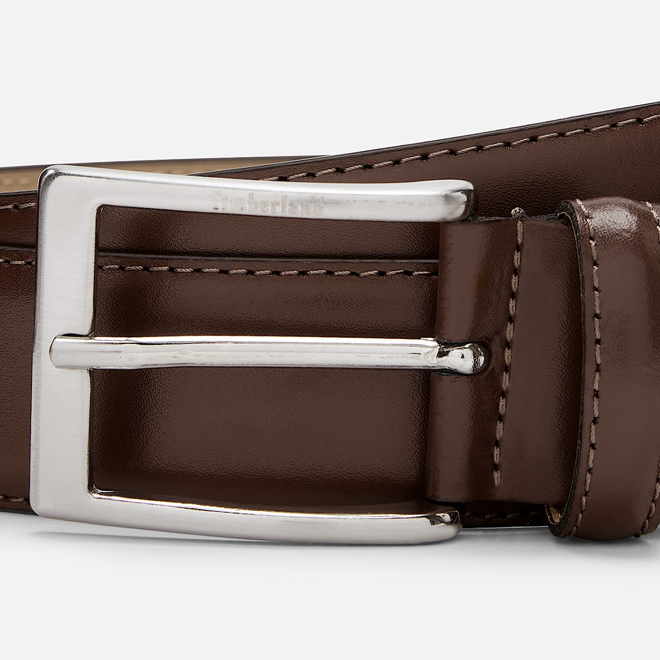 Birch Point Adjustable Leather Belt for Men in Brown TBL Brown ALT2